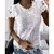 Blusa de renda feminina topos decote verão em v manga curta renda retalhos ol b na internet