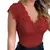 Sexy decote em v profundo sem mangas blusa de renda camisas verão moda feminina - loja online