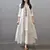 Imagem do Anself primavera moda feminina casual vestido solto cor sólida manga longa vest