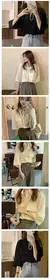 Um bolso solto blusa, em torno do pescoço roupas de renda, sentido dobrado cami na internet