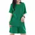 Conjunto de duas peças feminino para o verão na moda roupa feminina com bolso - comprar online