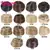 Cabelo sintético coque mulher em linha reta updo laço de cabelo elástico de b - loja online