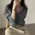 Camisa da moda coreana para mulheres, blusa anti-UV, streetwear simples, camisa - comprar online