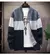 blusa casaco cardigan jaqueta masculina velo zíper suéteres veludo contrast - Achei Ofertas