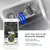 2 em 1 sem fio Bluetooth 5.0 receptor 3.5mm jack para a música do carro aux A2D