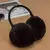 aquecedor orelha protetor earmuff unissex preto inverno orelha muff envoltório banda mai - comprar online