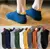 10 pares homens moda algodão confortável tornozelo meias, meias de verão dos - Achei Ofertas