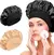 Touca de cetim chapéu de dormir cabelo noite touca de dormir cabeça capa touca - loja online