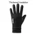 Luvas impermeáveis Full Fingers Fleece, preto, quente, tela de toque, esportes - Achei Ofertas