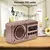 MD-499 sem fio bluetooth alto-falante mp3 reprodução rádio fm carregamento so
