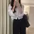Camisa da moda coreana para mulheres, blusa anti-UV, streetwear simples, camisa - loja online