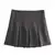 Trafza 2025 primavera verão feminino casual em camadas mini saias moda vintage