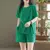 Conjunto de duas peças feminino para o verão na moda roupa feminina com bolso - comprar online