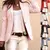 Blazer longo slim fit feminino, jaqueta elegante de trabalho, casaco casual, out - Achei Ofertas