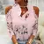 Verão feminino sem alças topos casual sexy oco flor impresso blusa feminina el