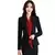 Mulheres cor sólida formal fino blazers mangas compridas streetwear primavera o na internet