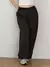 Mulheres cintura alta cordão sweatpants cor sólida calças casuais corredores - Achei Ofertas