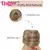 Cabelo sintético coque mulher em linha reta updo laço de cabelo elástico de b