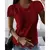 Blusa de renda feminina topos decote verão em v manga curta renda retalhos ol b - comprar online