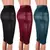 Moda elegante cintura alta divisão saia de couro falso feminino na altura do jo - comprar online