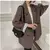 Grande blazer casacos femininos primavera outono moda versão coreana solto casa na internet