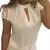 Imagem do Mulher blusa 2023 com decote em v renda camisa casual sólida solta camisas de m