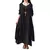 Anself primavera moda feminina casual vestido solto cor sólida manga longa vest - Achei Ofertas