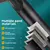 6 Modos de Pressão Boost Shower Head Multifuncional Ajustável Grande Água Chu - comprar online