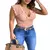 Imagem do Sexy decote em v profundo sem mangas blusa de renda camisas verão moda feminina