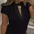 Mulher blusa 2023 com decote em v renda camisa casual sólida solta camisas de m