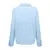 Blusa Feminina de Botão de Linho de Manga Longa Solta, Camisas Estampadas Flora - Achei Ofertas