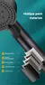 6 Modos de Pressão Boost Shower Head Multifuncional Ajustável Grande Água Chu - comprar online