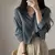 Camisa da moda coreana para mulheres, blusa anti-UV, streetwear simples, camisa - comprar online