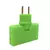 Plugue UE 3 em 1 180 ° Adaptador de soquete rotativo conversor de plugue de exp - Achei Ofertas