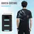 Imagem do Roupas de fitness masculinas de seda gelo conjunto de roupas esportivas de secag