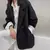 Grande blazer casacos femininos primavera outono moda versão coreana solto casa
