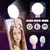 10 led anel de luz para o telefone móvel, lâmpada portátil, 3-stop escurecime