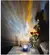 Céu estrelado galáxia lâmpada projetor led night light controle remoto som at - Achei Ofertas