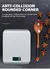 Balança digital de cozinha, 5kg/10kg, display lcd, aço inoxidável, balança e na internet
