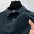 Novo negócio masculino casual manga curta osso flor cor sólida camisa polo mod