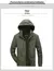 Gorpcore jaqueta masculina militar tático caça jaqueta outono casual à prova - comprar online