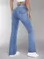 Novas calças jeans femininas quentes emagrecimento estilo europeu e americano c na internet