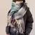 cachecol inverno grosso quente cachecol feminino cashmere xale e envoltórios pashmi - loja online