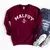 Malfoy moletom casa moletom escuro academia crewneck faculdade moletom unissex m na internet