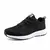 Mulheres Sapatos Casuais Moda Respirável Walking Mesh FlatShoesSneakers Branco - loja online