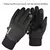 Luvas impermeáveis Full Fingers Fleece, preto, quente, tela de toque, esportes