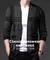 2025 moda masculina de malha cardigan jaqueta estilo coreano listrado fino ajust na internet