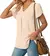 Sexy decote em v plissado manga curta blusa camisas verão feminino decote em v