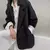 Imagem do Grande blazer casacos femininos primavera outono moda versão coreana solto casa