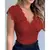 Sexy decote em v profundo sem mangas blusa de renda camisas verão moda feminina